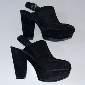 Michael Kors Quincy Slingback Suede‎ Mule